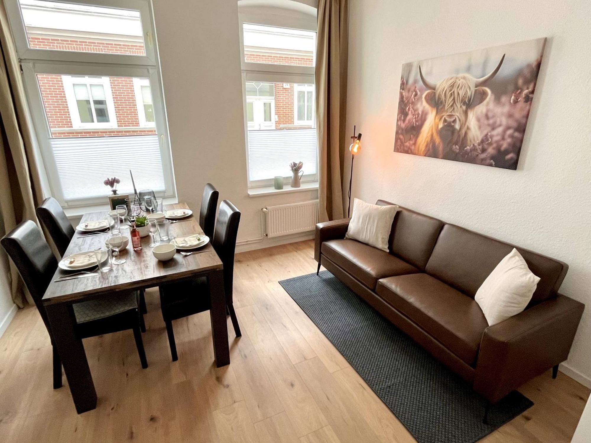 Endless: Studio Mit Netflix + Workstation Im Zentrum Schwerin  Exterior photo